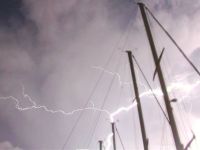 Lightning Strike on mast